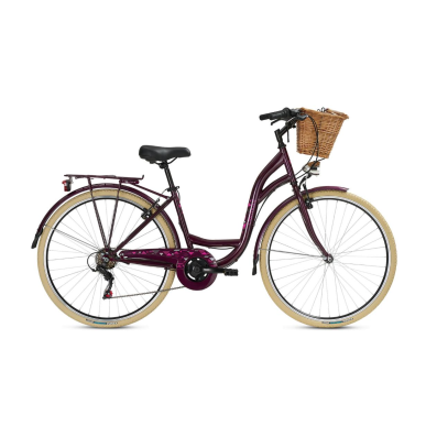 Clermont Eclipse 28" ποδήλατο πόλης Shimano 6sp μπορντώ