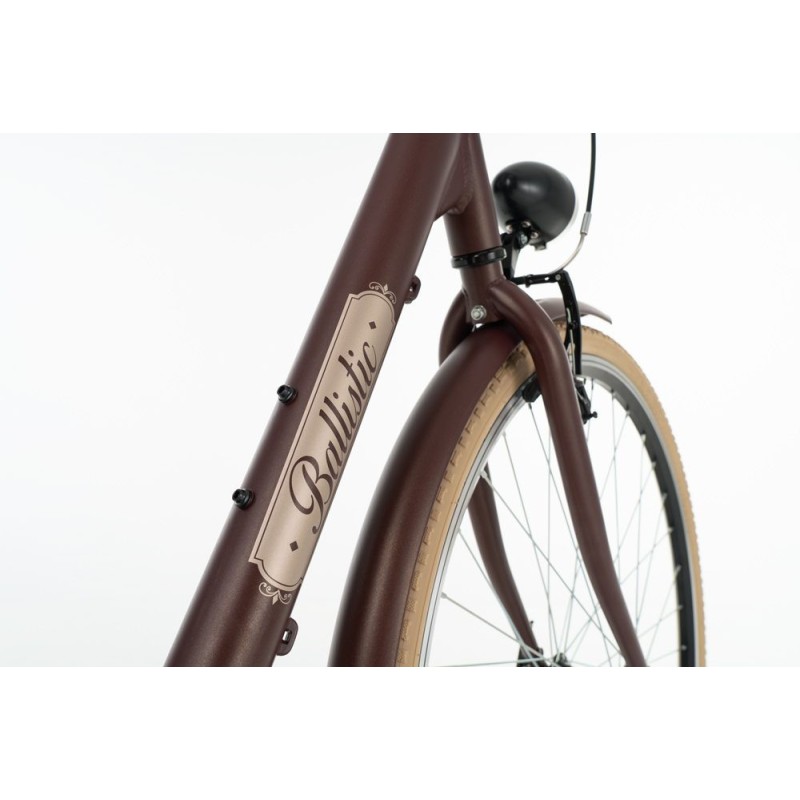 Ballistic City Vitality 28" - Ποδήλατο πόλης γυναικείο, καφέ ματ