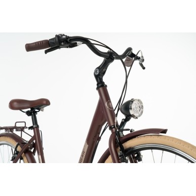 Ballistic City Vitality 28" - Ποδήλατο πόλης γυναικείο, καφέ ματ