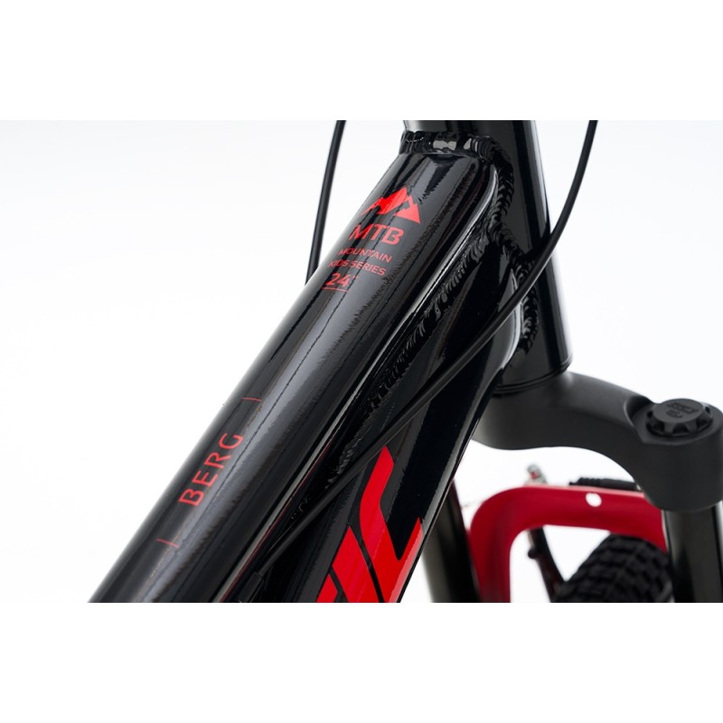 Ballistic Berg S 24" παιδικό ποδήλατο ΜΤΒ black