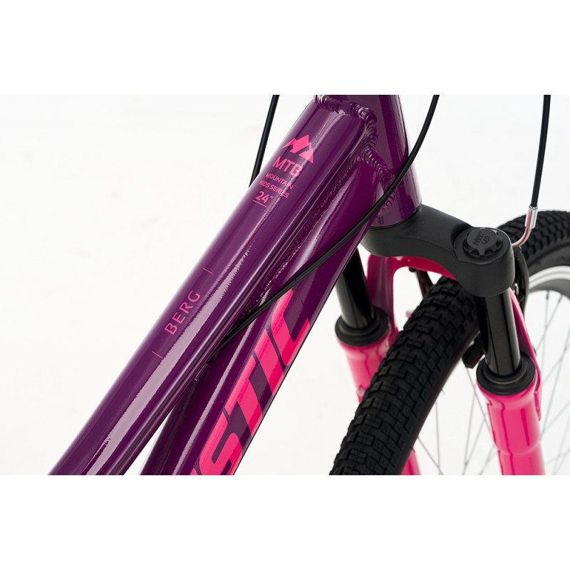 Ballistic Berg S 24" παιδικό ποδήλατο ΜΤΒ φουξια