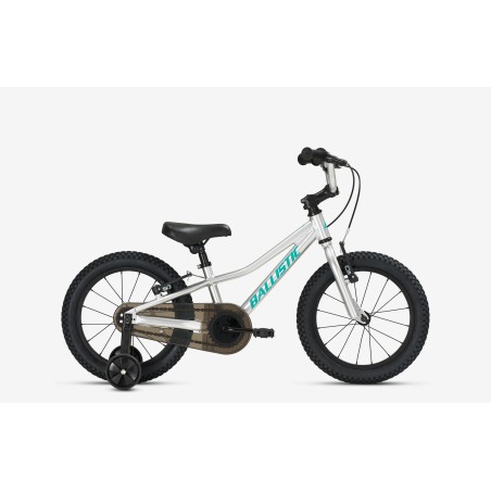 Ballistic Scoop 2 14'  παιδικό ποδήλατο BMX αλουμινίου ασημί