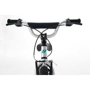 Ballistic Scoop 2 18" παιδικό ποδήλατο BMX αλουμινίου ασημί