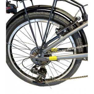 Energy Elegance Αναδιπλούμενο (σπαστό) Αλουμινίου ποδήλατο 20'' Grey