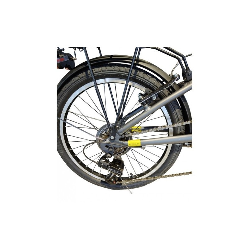 Energy Elegance Αναδιπλούμενο (σπαστό) Αλουμινίου ποδήλατο 20'' Grey
