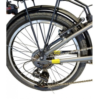 Energy Elegance Αναδιπλούμενο (σπαστό) Αλουμινίου ποδήλατο 20'' Grey