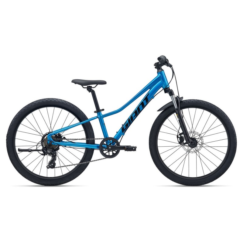 Giant Talon 24 Disc Metallic Blue kids bike