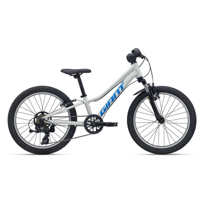 Giant Talon 20 Disc Metallic white kids bike