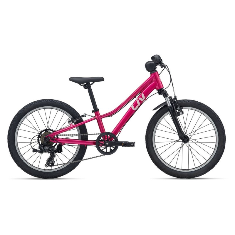 Giant Tempt 20 Disc pink kids bike