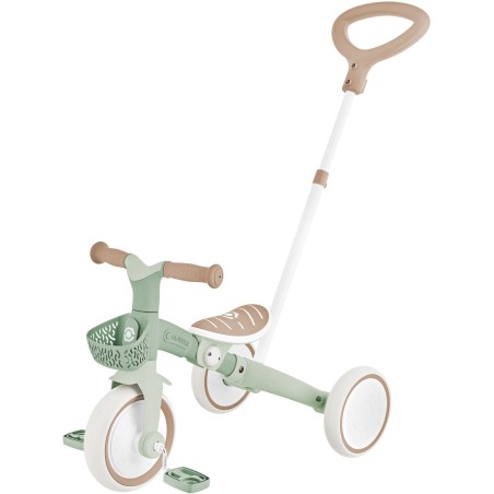 Globber Learning Trike 3 In 1 Plus Eco Pistachio Τρίκυκλο ποδήλατο bebe & ισορροπίας