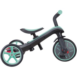 Globber Trike Explorer 4 in1- Mint Green Τρίκυκλο ποδήλατο bebe & ισορροπίας