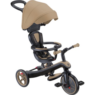 Globber Trike Explorer 4 in1- Sand Τρίκυκλο ποδήλατο bebe & ισορροπίας