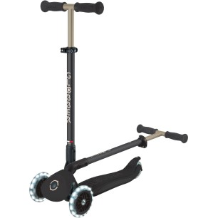 Globber Scooter Go-Up Deluxe Fantasy Lights Black παιδικό Πατίνι- Scooter- καρότσι-περπατούρα 3-1