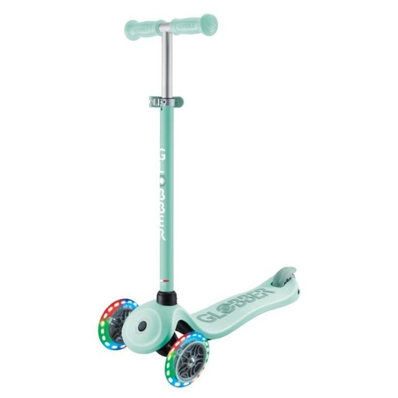 Globber Scooter Go-Up Sporty Ligths mint παιδικό Πατίνι- Scooter - καροτσάκι-περπατούρα 3-1