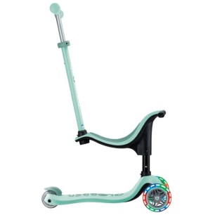 Globber Scooter Go-Up Sporty Ligths mint παιδικό Πατίνι- Scooter - καροτσάκι-περπατούρα 3-1