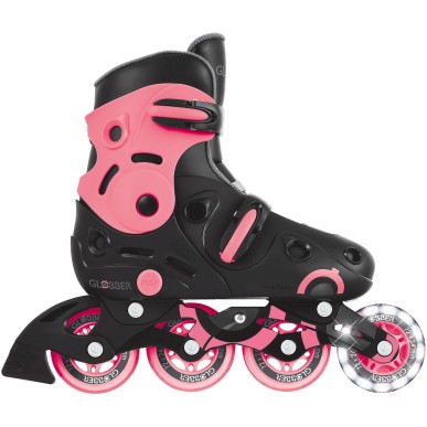 Globber Inline Skates 2 In 1 No 34-37 coral pink