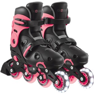 Globber Inline Skates 2 In 1 No 34-37 coral pink