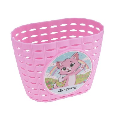 Force Kido παιδικό καλαθάκι ποδηλάτου ροζ