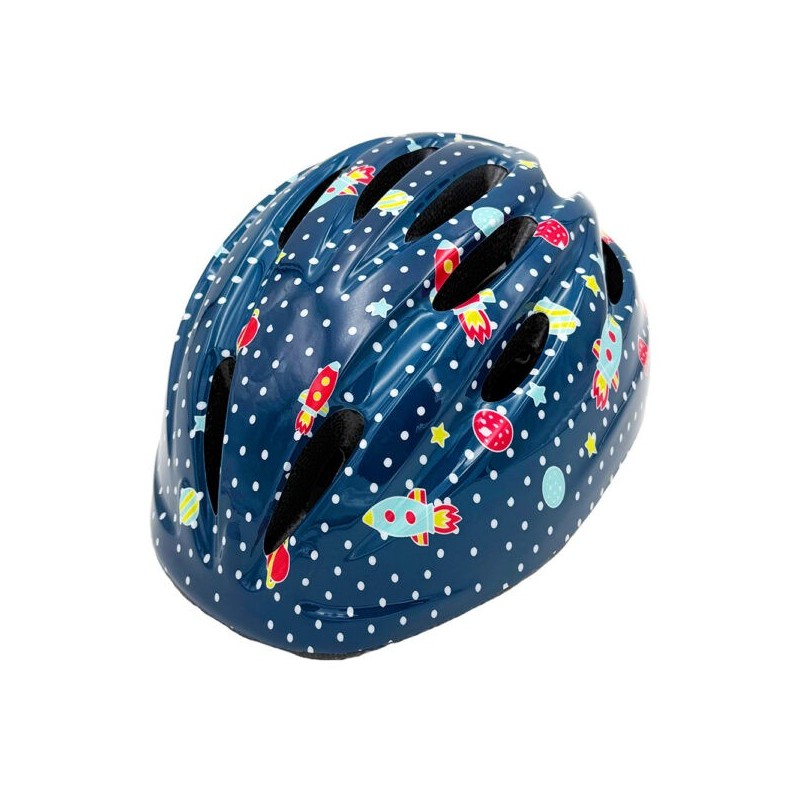 Παιδικό κράνος Cyclo HB6-3 blue rocket planet