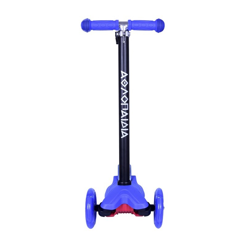 ΑΘΛΟΠΑΙΔΙΑ 3τροχο Πατίνι (Scooter) με Φωτιζόμενη βάση και ροδάκια, μπλε