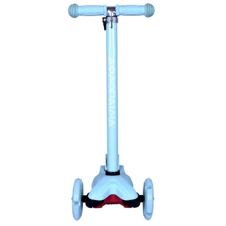 ΑΘΛΟΠΑΙΔΙΑ 3τροχο Πατίνι (Scooter) με Φωτιζόμενα Ροδάκια και βάση, γαλάζιο