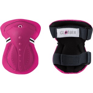 Globber σετ προστατευτικών αξεσουάρ XXS φουξια-(-25kg) για ποδήλατο ή πατίνι