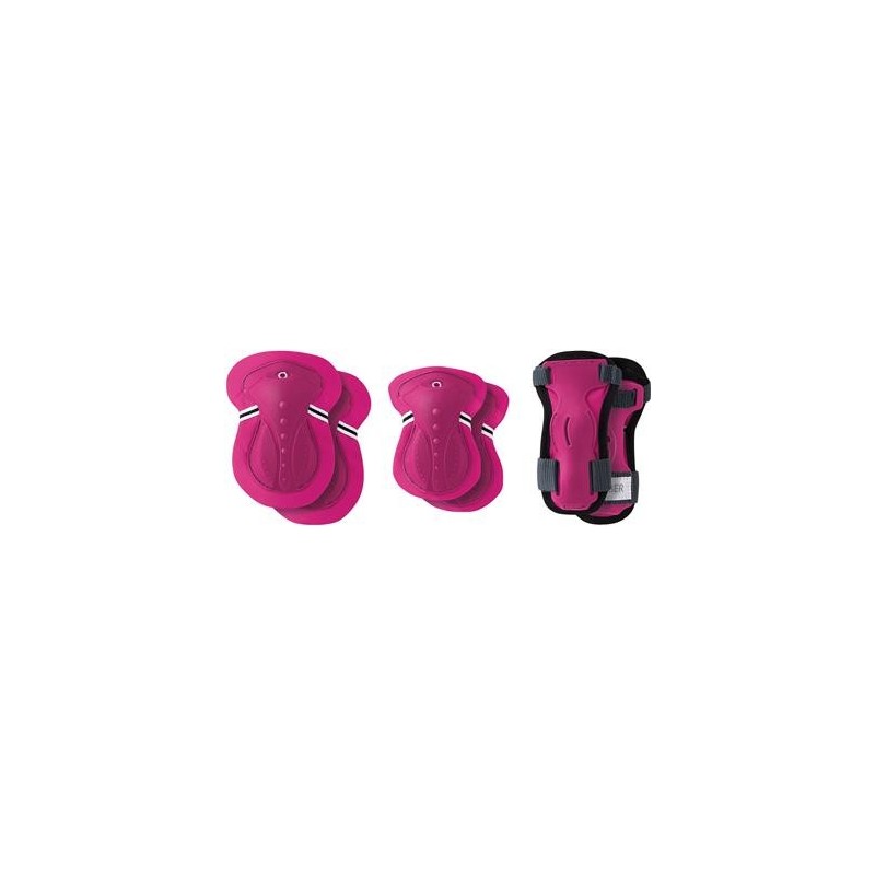 Globber σετ προστατευτικών αξεσουάρ XS φούξια (25-50kg) για ποδήλατο