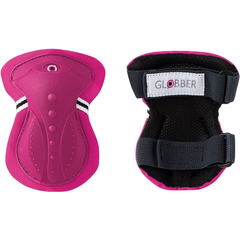 Globber σετ προστατευτικών αξεσουάρ XS φούξια (25-50kg) για ποδήλατο