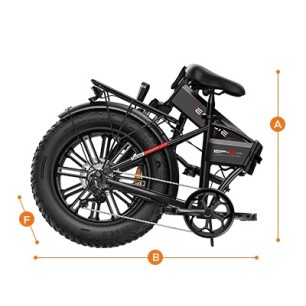 Ηλεκτρικό ποδήλατο ENGWE EP2 Pro E-Bike 20" - Black Matt