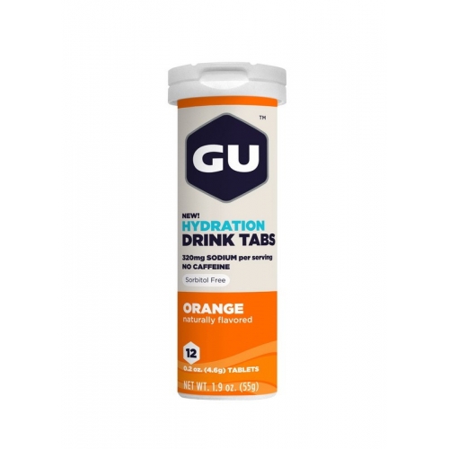 Gu Hydration Drink Tabs Orange Ταμπλέτες Ηλεκτρολυτών